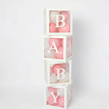 Open the box and balloons float out! - Gender Reveal Cannon