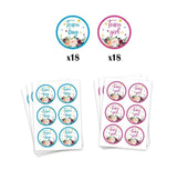 'Cast Your Vote' Gender Reveal Poster Baby Shower Party Decor Team Boy Girl - Gender Reveal Cannon