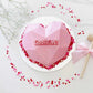 Gender Reveal Heart Smash Cake - Gender Reveal Cannon