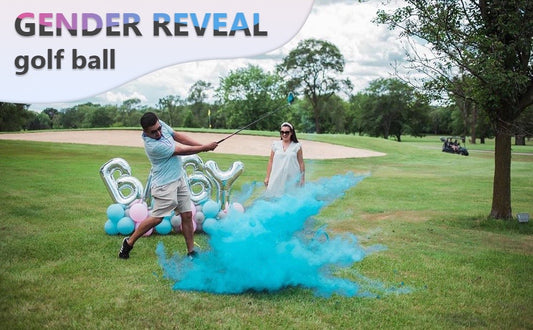 Sports Gender Reveal Golf Balls