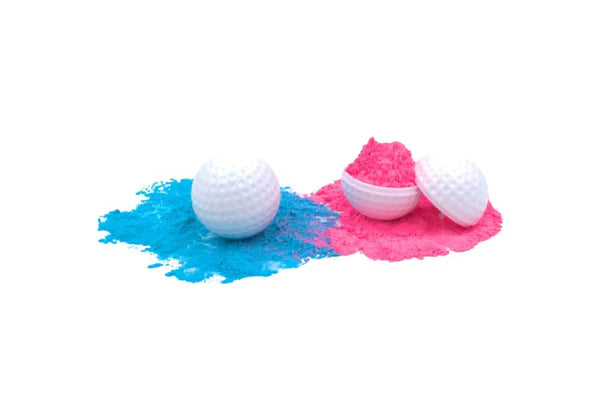 The Swing | Gender Reveal Exploding Golf Ball AU — Gender Reveal Cannon Australia